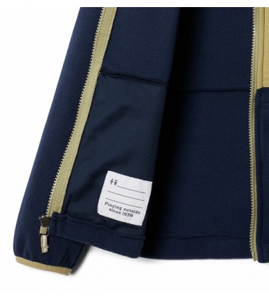 Columbia flisinis džemperis FAST TREK III Fleece Full Zip. Spalva tamsiai mėlyna / chaki